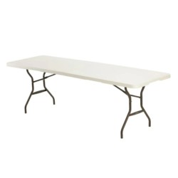 8' Rectangle Plastic Table