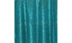 Turquoise Sequin Tablecloth