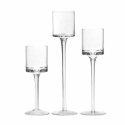 Glass Candle Holder Wine Vase